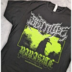 Set It Off Alternative Band "Parasite" Short Sleeve T-Shirt Rare Black Large